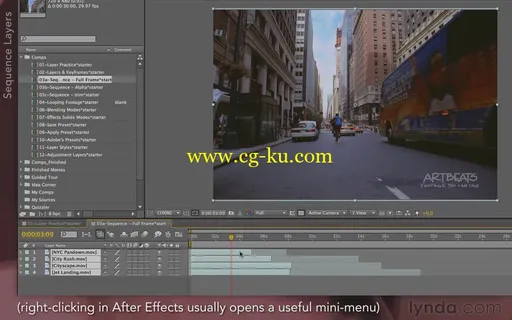 After Effects Apprentice 04: Layer Control的图片1