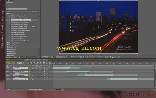 After Effects Apprentice 04: Layer Control的图片2