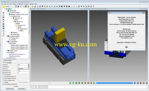 CGTech VERICUT 7.2.3 数控仿真的图片2