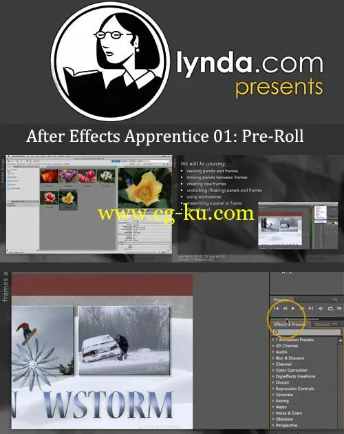 After Effects Apprentice 01: Pre-Roll的图片1