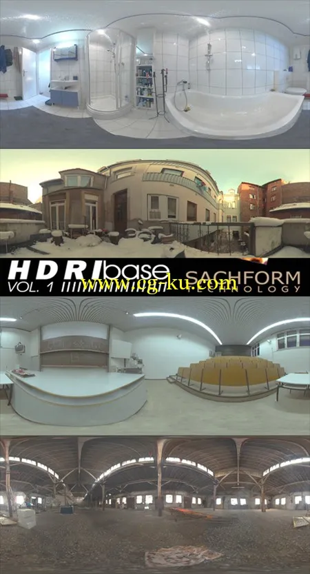 SachForm Technology HDRIbase Vol 1 Spherical Panoramas的图片1