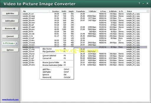 HooTech Video to Picture Image Converter 3.1 Build 1725的图片1