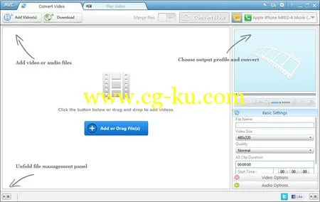 Any Video Converter Professional 5.0.7 无损视频转换的图片1