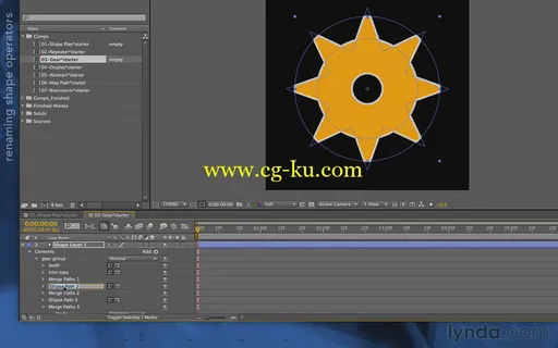 After Effects Apprentice 14: Shape Layers的图片4