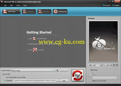 Aiseesoft PDF to ePub Converter 3.2.32 Multilingual的图片1