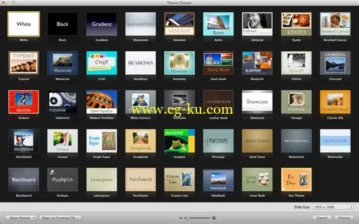 Apple Keynote 6.6.2 Multilingual Retail MacOSX的图片1