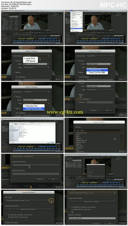 Lynda – Premiere Pro Guru: Working with Prelude的图片2