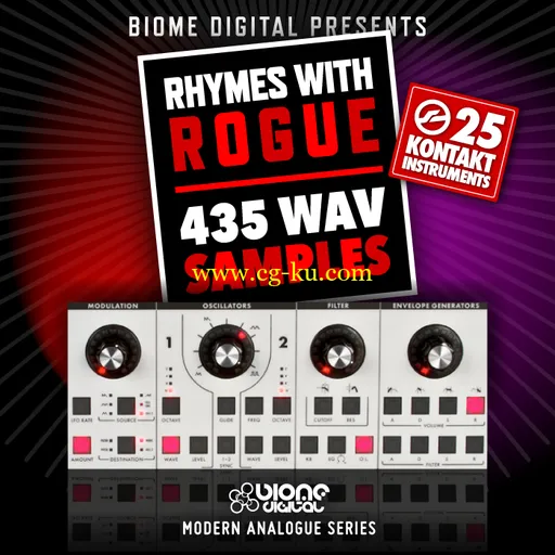 Biome Digital Rhymes With Rogue Bass KONTAKT的图片1