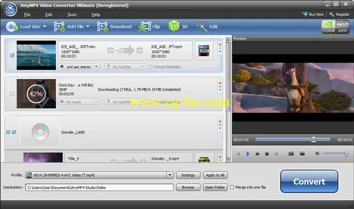 AnyMP4 Video Converter Ultimate 6.3.6 Multilingual的图片1