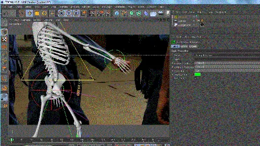 Cinema 4D Tutorial.Net – Skeleton Rigging Composition的图片2