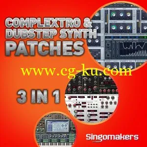 Singomakers Complextro and Dubstep Synth Patches 3 in 1 MULTiFORMAT的图片1