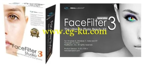 Reallusion FaceFilter v3.02.1720.1 + BonusPack 脸部表情和面部肌肉效果修复的图片1