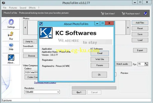 KC Software PhotoToFilm 3.3.2.84 Multilingual 数码相机伴侣的图片2