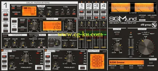 D16 Group Audio Software Sigmund 1.1.0 Win/Mac的图片1