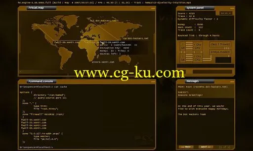 Exosyphen Studios Hacker Evolution v3.12-OUTLAWS + MAC OSX + LiNUX 黑客进化论的图片2