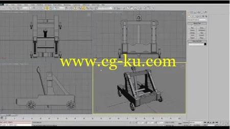 SkillFeed – Create a Catapult with 3ds Max的图片2