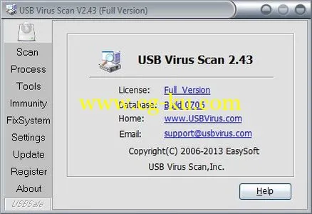 USB Virus Scan 2.43 Build 0706的图片2