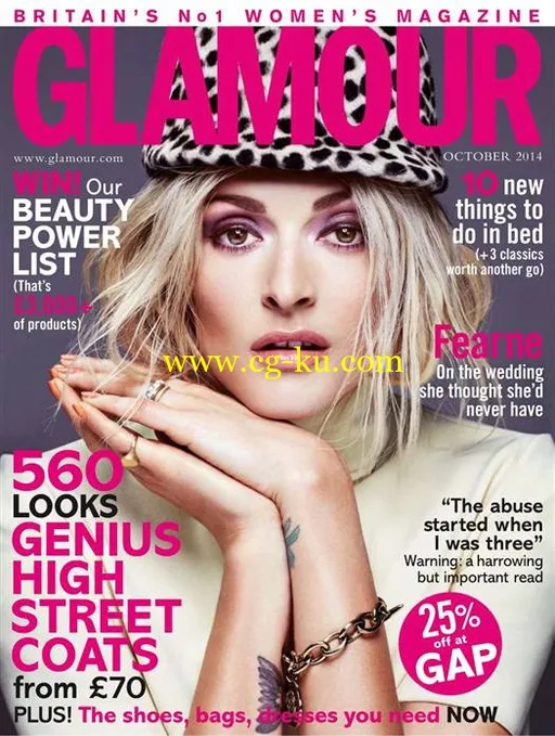 Glamour UK – October 2014-P2P的图片1