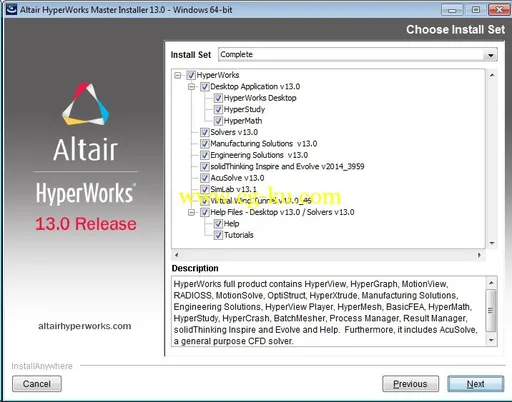 Altair HyperWorks 13.0 x64的图片2