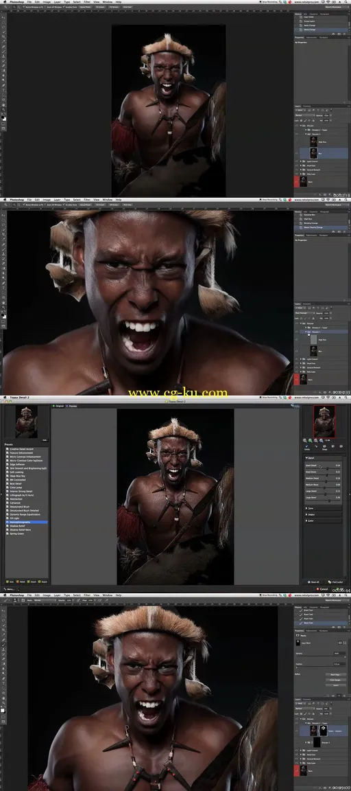 SkillFeed – Zulu Warrior Photoshop Course的图片2