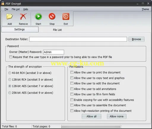 PDFArea Software PDF Encrypt 6.3的图片1