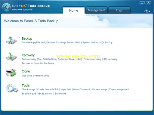 EaseUS Todo Backup Workstation 7.0.0.1 WinPE ISO的图片1