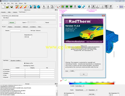 Thermoanalytics RadTherm 11.2.0 X64的图片2