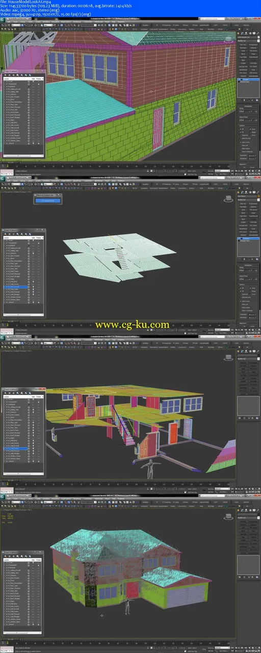 The House FX – Thinking Particles in 3dsmax的图片1