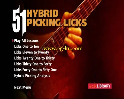 Lick Library – Stuart Bull – 51 Hybrid Picking Licks的图片2