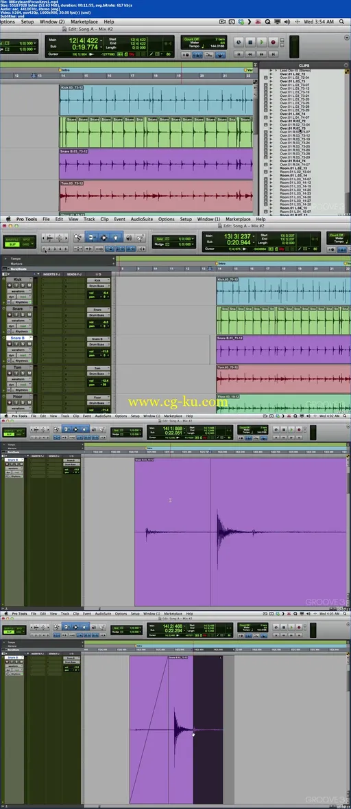 Groove3 – Pro Tools Advanced Vol 1的图片1