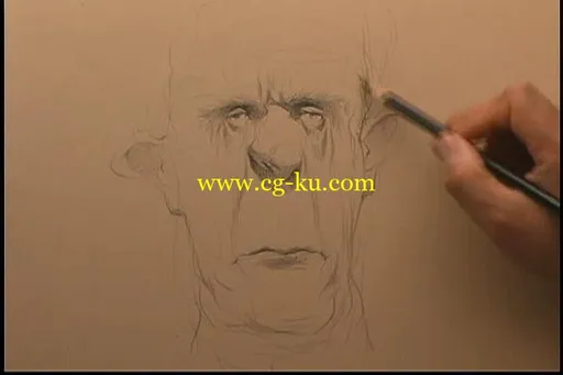 Bob Cato – Drawing and Painting The Adult Male Head- 3 DVDs的图片4