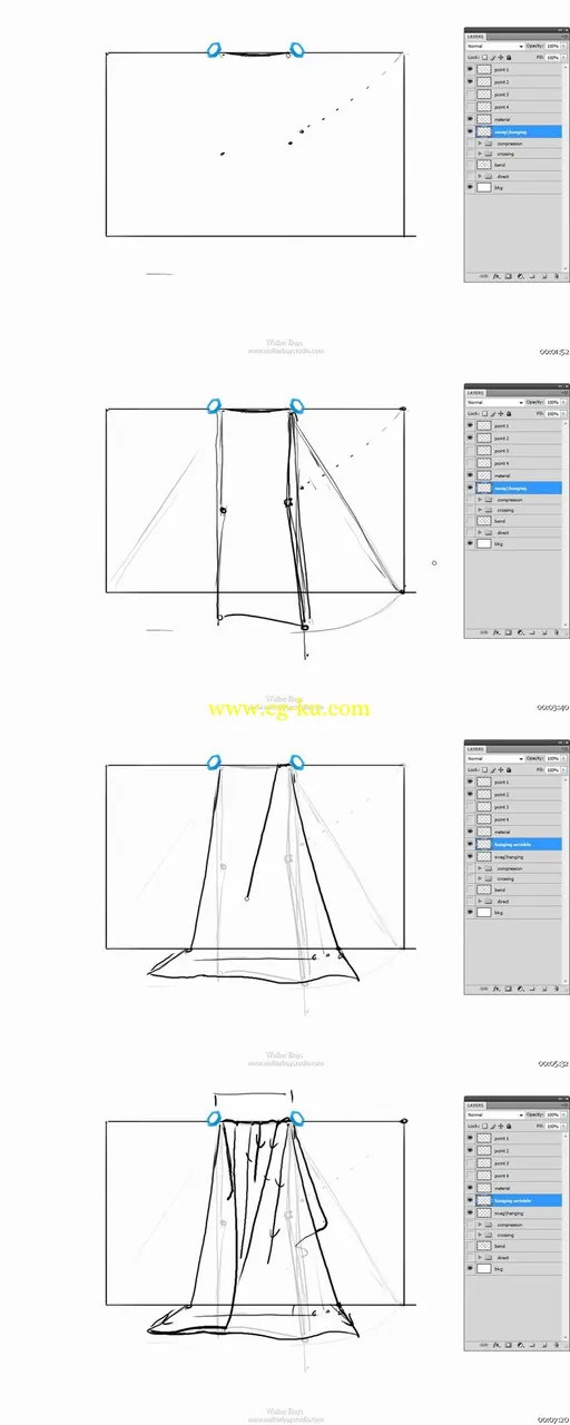 SkillFeed – Drawing Wrinkles and Realistic Clothing in Photoshop的图片2