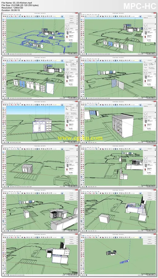 Lynda – SketchUp for Interior Design的图片2