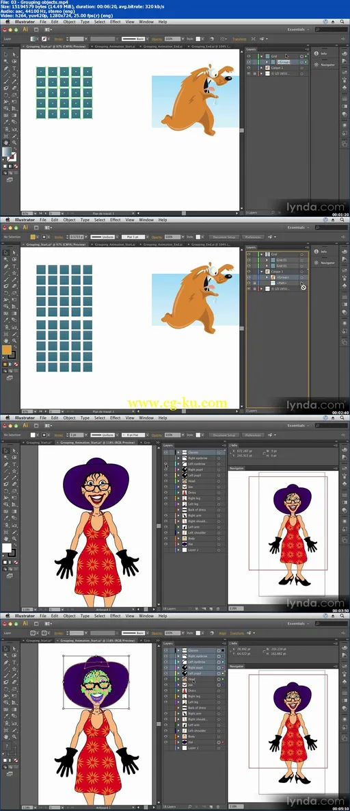 Lynda – Up and Running with Illustrator CS6 with Angie Taylor的图片1