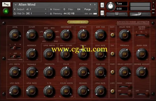 Hollow Sun Advanced Noise Generator KONTAKT的图片1