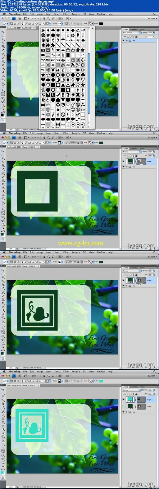 Lynda – Photoshop CS4 Layers in Depth的图片2