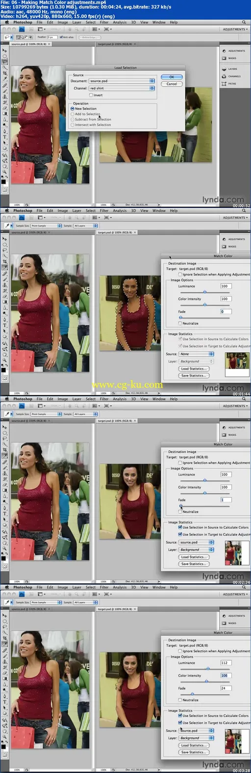 Lynda – Photoshop CS4: Image Adjustments in Depth的图片2