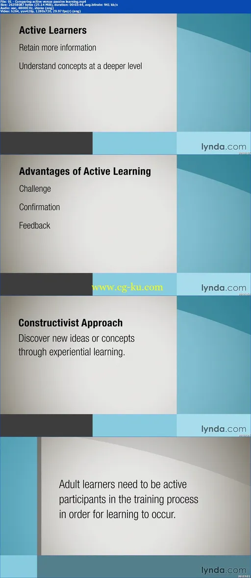 Lynda – Instructional Design Essentials: Adult Learners的图片2