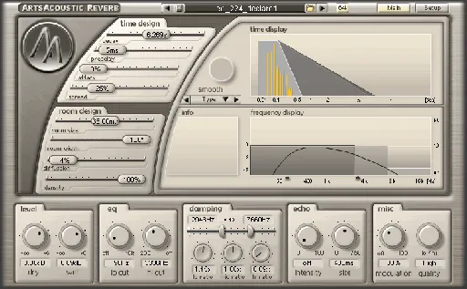 ArtsAcoustic Reverb v1.6.0.15 WiN MacOSX的图片1