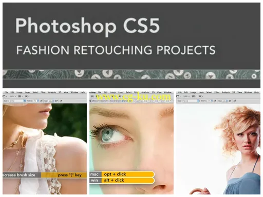 Photoshop CS5: Fashion Retouching Projects的图片2