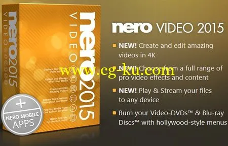 Nero Video 2015 16.0.02500 Multilingual的图片1