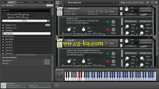 Universal Samplings Guitar FX KONTAKT的图片2