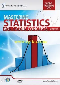 Math Tutor DVD – Mastering Statistics: Volume 1, 3 DVD-set的图片1