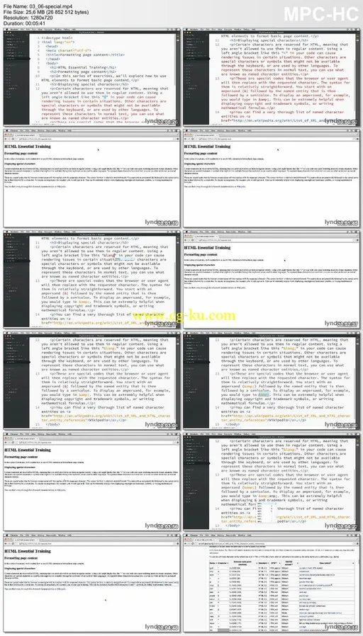 Lynda – HTML Essential Training的图片1
