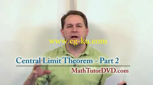 Math Tutor DVD – Mastering Statistics: Volume 3 – Confidence Intervals, 2 DVD-set的图片2