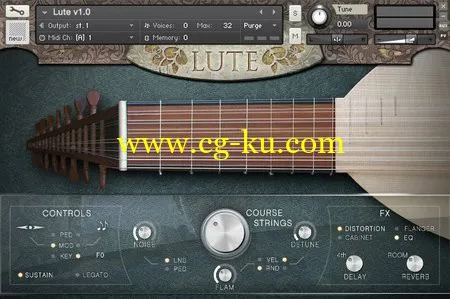 Cinematique Instruments Lute KONTAKT的图片1