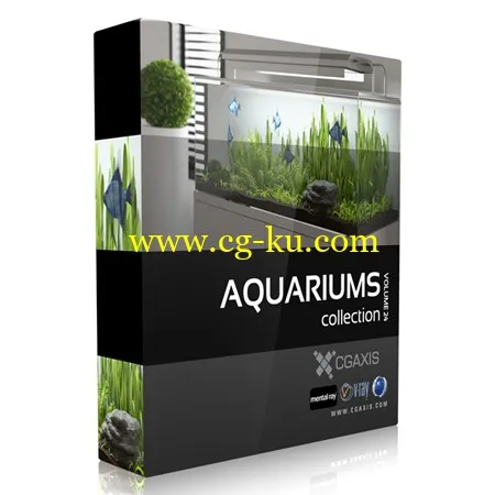 CGAxis Models Volume 24 Aquariums的图片1