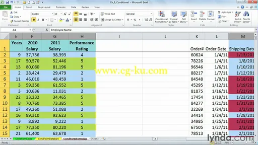 Excel 2010: Advanced Formatting Techniques的图片2