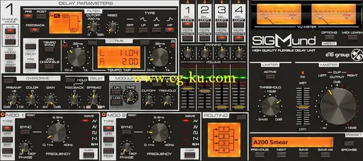 D16 Group Audio Software Sigmund v1.1.0 WiN MacOSX的图片1