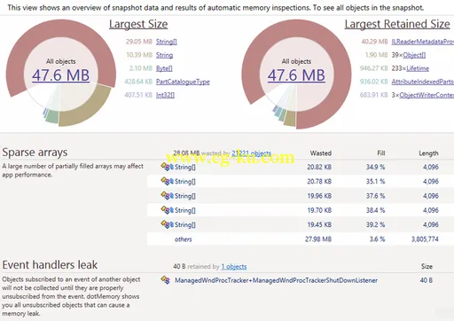 JetBrains dotMemory 4.1.0.344的图片1